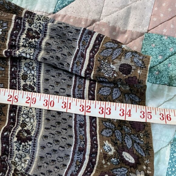 Bohemian Patterned Maxi Skirt - Picture 5 of 5